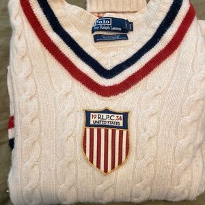 Polo by Ralph Lauren merino wool and cashmere sweater